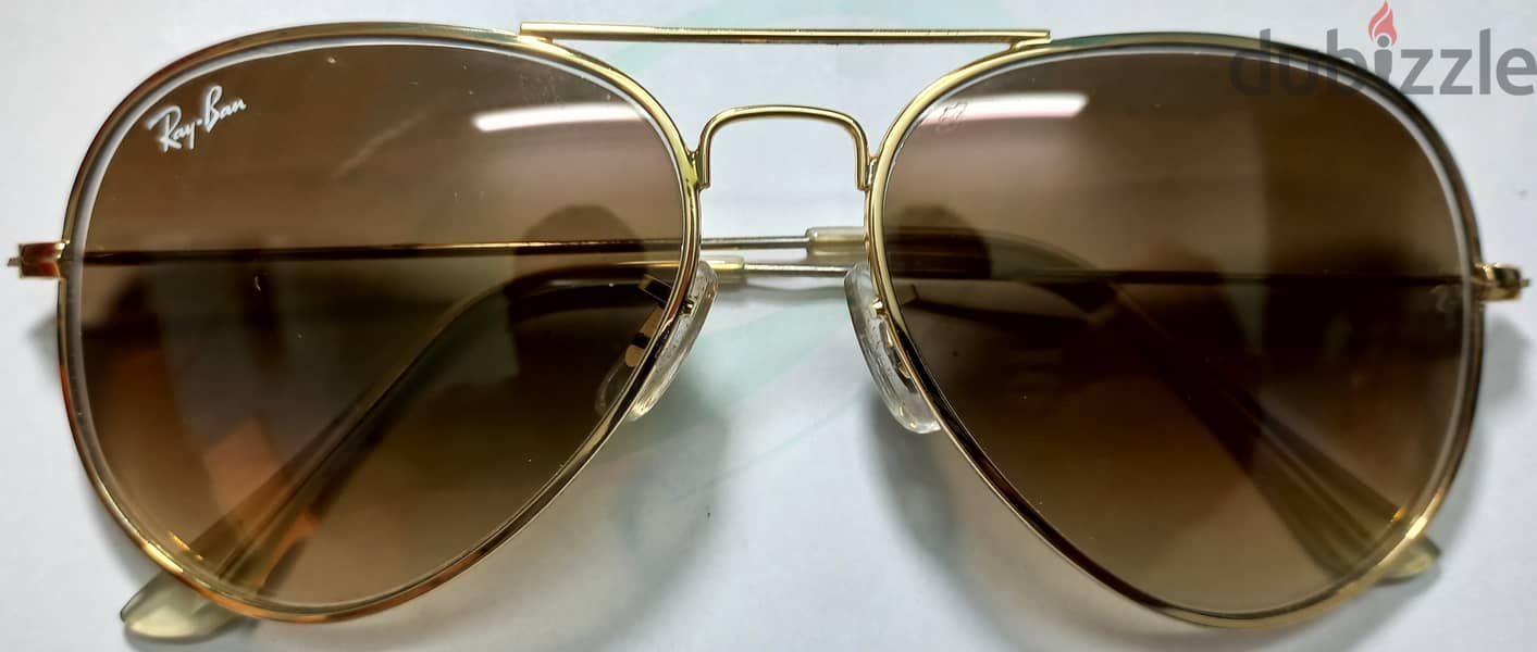 نظارة شمس ريبان اصلية افياتور Aviator Gradient Sunglasses Ray-Ban 2