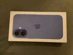 iPhone 16 - 256 GB - W/Apple Care - Ultra Blue Marine