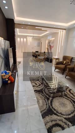 Apartment for sale, 175 meters, ultra super luxury finishing, in Al Zahwa Compound, Fifth Settlement