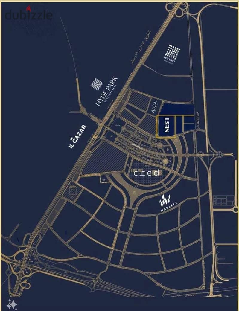 Own a standalone villa at the opening price, directly next to Hyde Park, in the latest project of the centers, minutes from Mivida and the capital 2