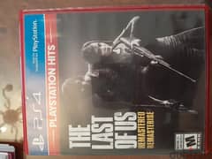 "The last of us remastered " استعمال جيد جدا+قابل للتفاوض