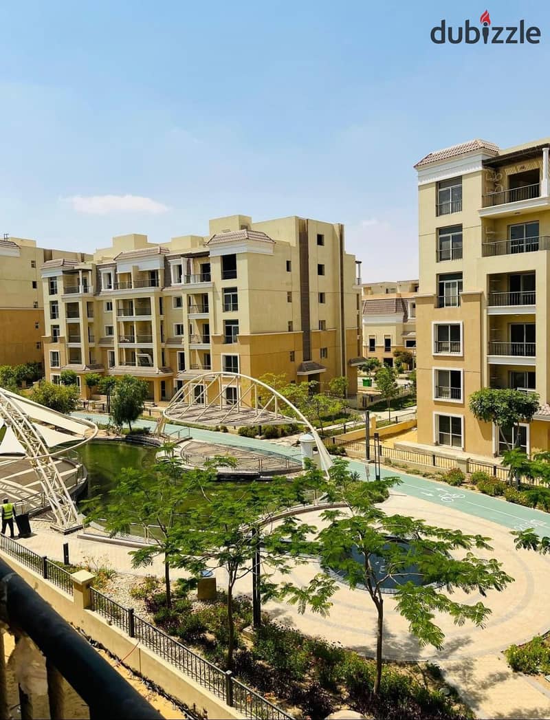 The last Duplex 4BR with private garden 160m with 42% discount in Sarai Compound on Suez Road 5