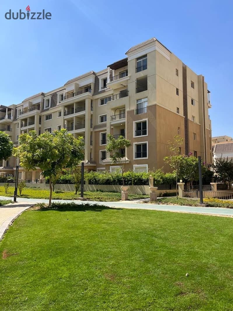 The last Duplex 4BR with private garden 160m with 42% discount in Sarai Compound on Suez Road 6