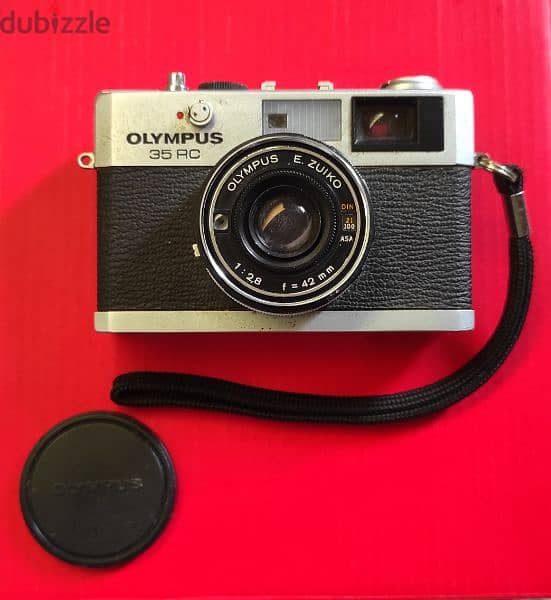 كاميرا film قديمه أوليمبوس يباني 1970 موديل Olympus 35RC الاقتناء 1