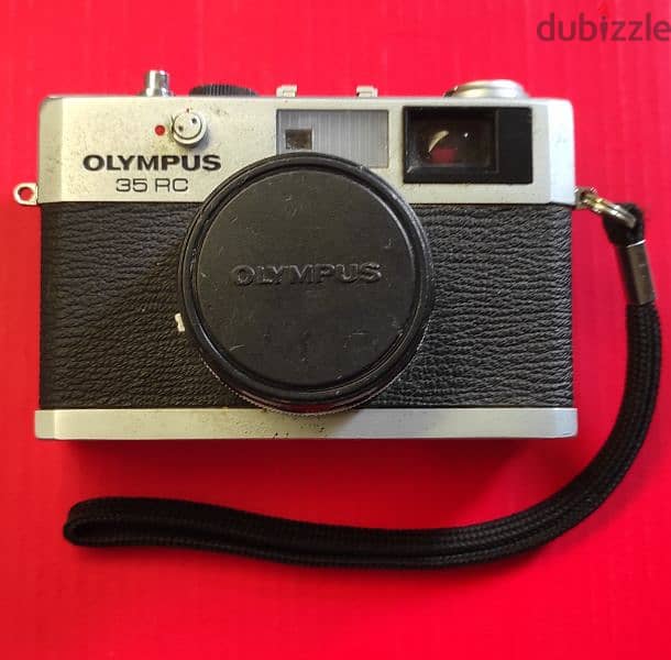 كاميرا film قديمه أوليمبوس يباني 1970 موديل Olympus 35RC الاقتناء 2