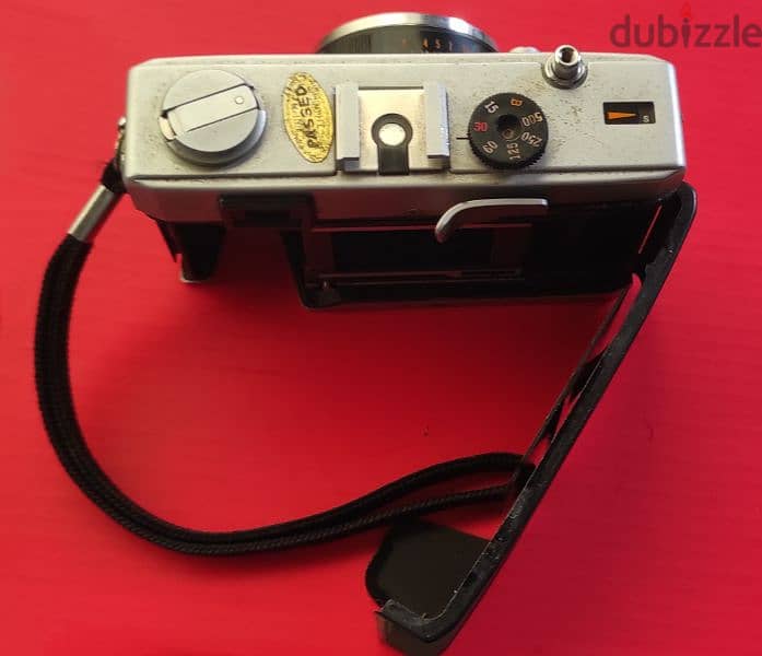 كاميرا film قديمه أوليمبوس يباني 1970 موديل Olympus 35RC الاقتناء 6