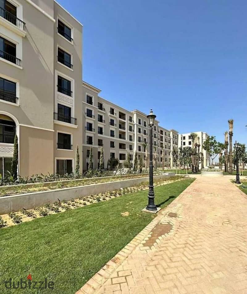 شقه 154م متشطبه بالتكيفات بحري بسعر لقطه بالتقسيط في فيلدج ويست من شركه درة village west dorra 2