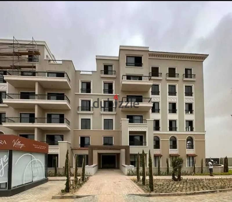 شقه 154م متشطبه بالتكيفات بحري بسعر لقطه بالتقسيط في فيلدج ويست من شركه درة village west dorra 4