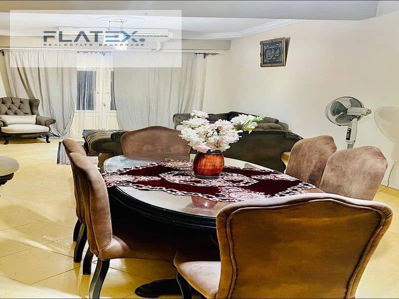 For rent, a fully furnished apartment in the First Settlement, distinctive 1