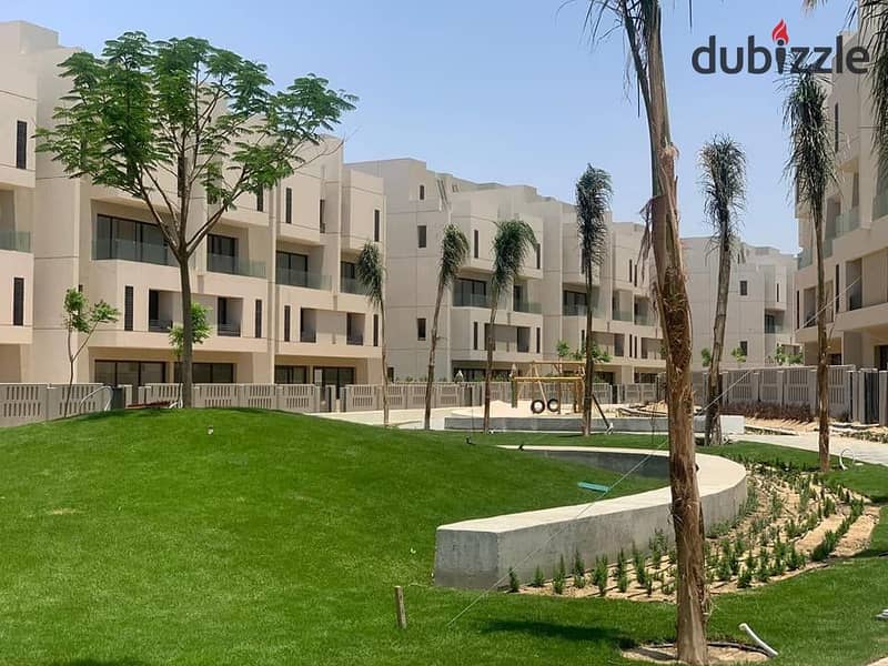 Apartment for sale, super luxurious finishing, next to Al-Shorouk, with a down payment of 725 thousand 9