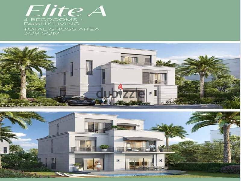 Emaar misr ( belle vie ) standalone villa fully finished for sale 3