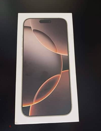 iphone 16 Pro Max 256GB اللون الصحراوي