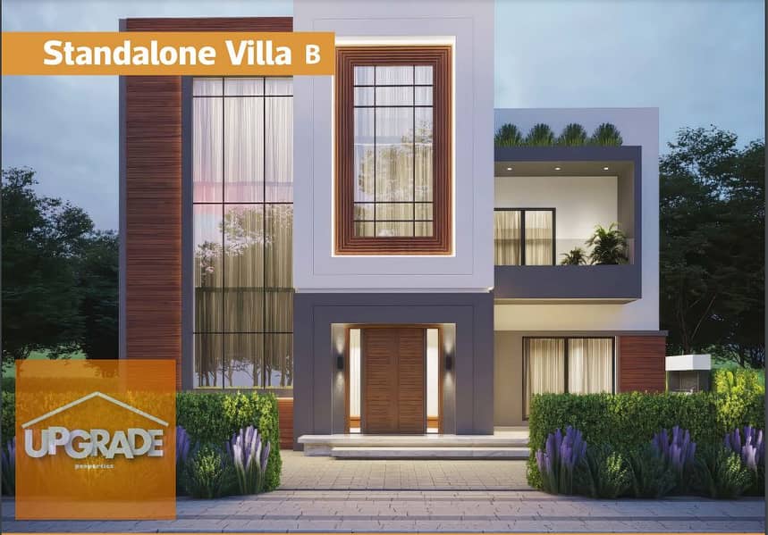 Standalone  villa, 334m net, with 218m garden, at the price of an apartment  in Ozi SoliMar Compound in Sheikh Zayed, near the new Beverly Hills, 8