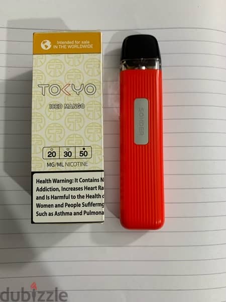 GeekVape Sonder Q and Tokyo premium liquid 2