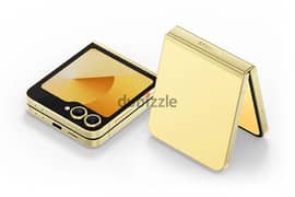 Samsung z flip 6 yellow 12 ram 256 gb خطيين  جديد