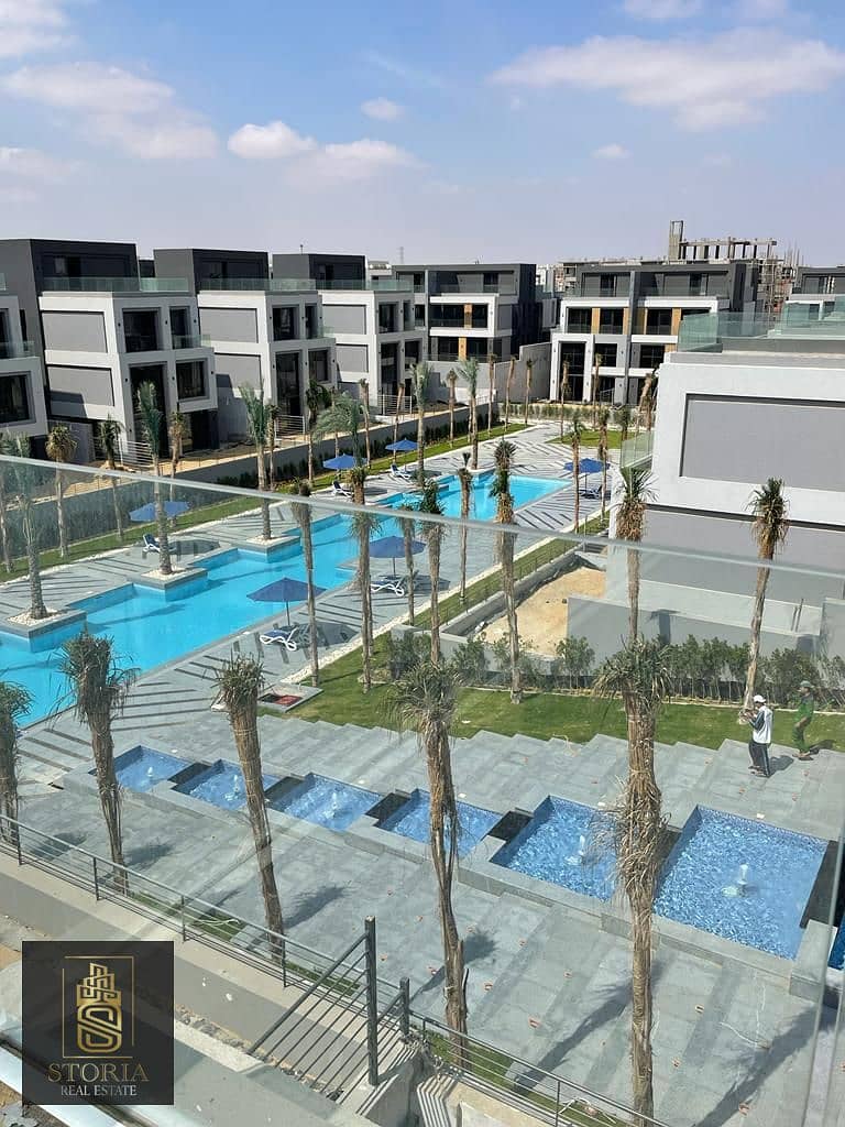 Apartment 150m with 70m garden for sale in La Vista El Patio Sola Compound, Shorouk City, without down payment and in installments over 7 years 7