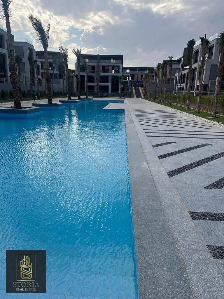 Apartment 150m with 70m garden for sale in La Vista El Patio Sola Compound, Shorouk City, without down payment and in installments over 7 years 8