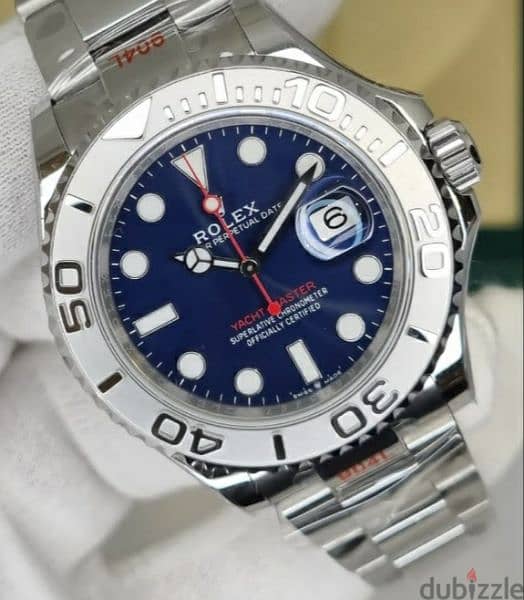 Rolex collections mirror original 
sapphire crystal 
stainless-steel 12