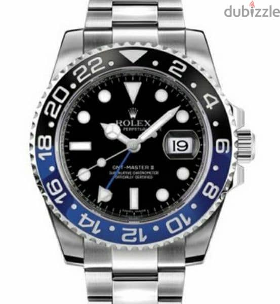 Rolex collections mirror original 
sapphire crystal 
stainless-steel 19