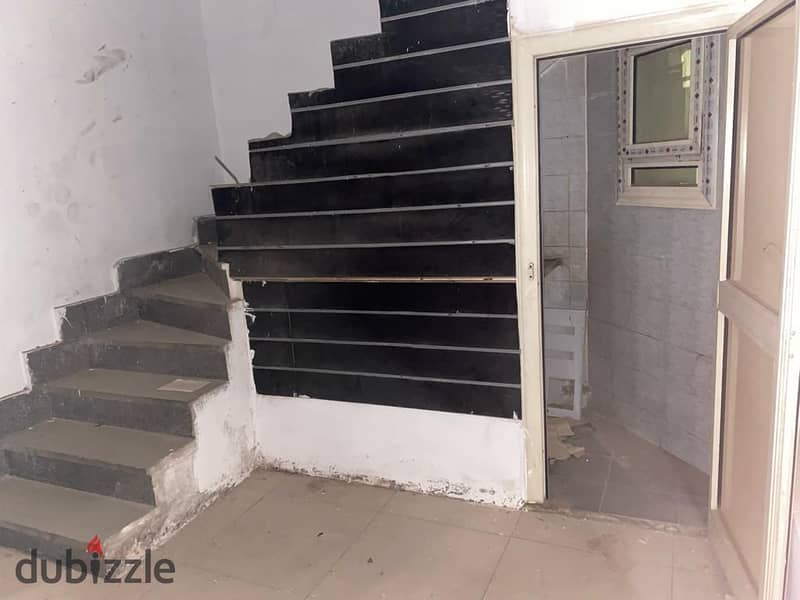 Shop for rent, area 74 square meters, on two floors, ground + first 14