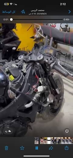 honda cbr 600rr 2007 للبيع كاملة او قطع