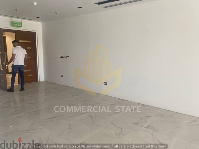 Finished Office at Mivida for Rent 126m-مكتب جاهز للايجار في ميفيدا 5