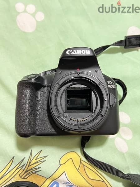 canon 4000d 18-55 kit like new 1