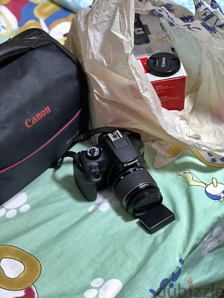 canon 4000d 18-55 kit like new 4