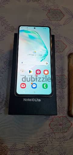 سامسونج note 10 lite بعلبته مفهوش مشاكل بصمه طلقه رام ٨ مساحه ١٢٨