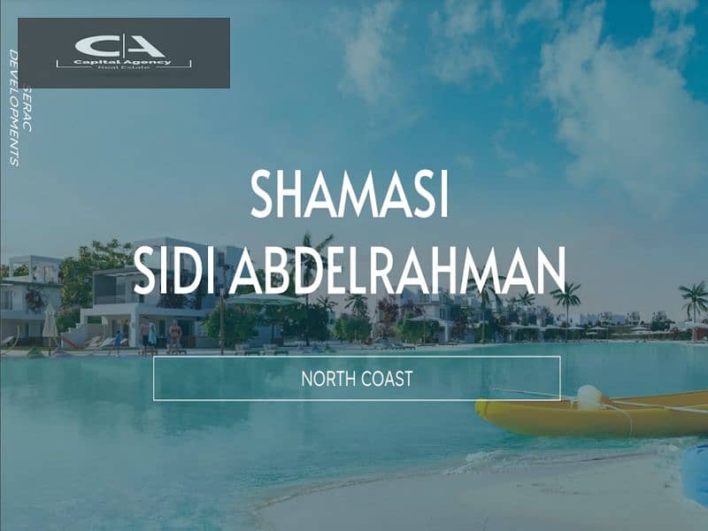 Chalet for sale with only 10% down payment in Shamasi Sidi Abdel Rahman | Fully finished with a distinctive view * Shamasy * 0