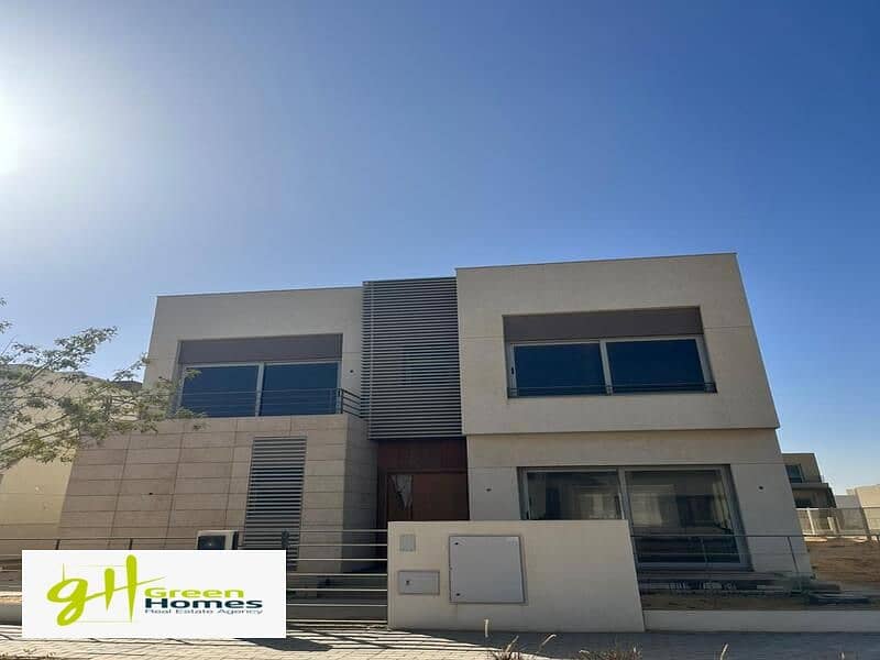 Prime Standalone Villa with area 385m  for Sale in Palm Hills, New Cairo –  With installment, Ready to Move In 1