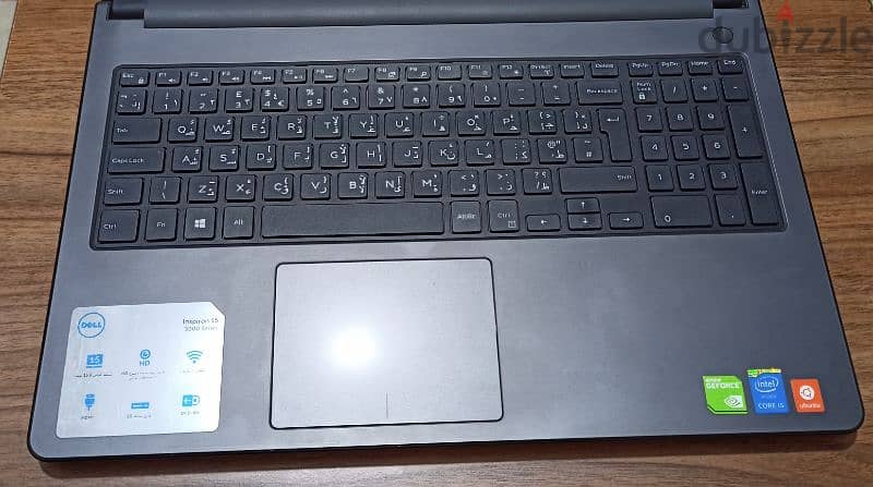 لاب توبDell Inspiron 5558 core i5 جيل خامس هارد 1 تيرا ورام 6 جيجا 4