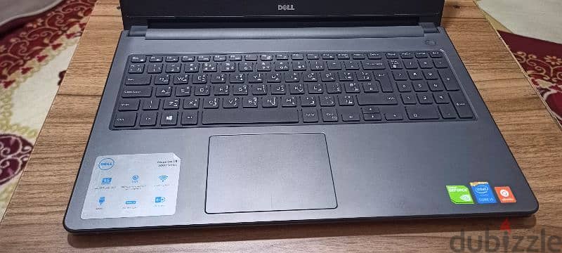 لاب توبDell Inspiron 5558 core i5 جيل خامس هارد 1 تيرا ورام 6 جيجا 6