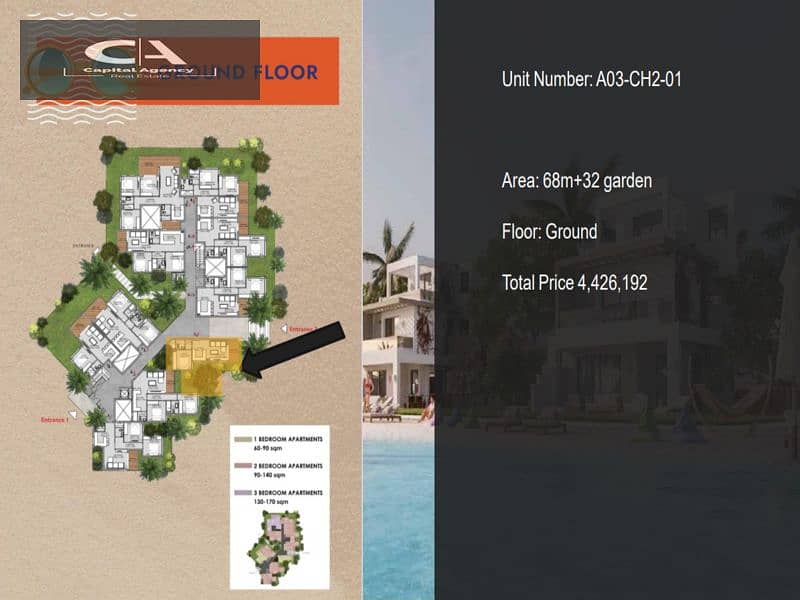 With a 10% down payment, get a chalet in Sidi Abdel Rahman - Shammasi | Fully finished with a distinctive view * Shamasy * 6