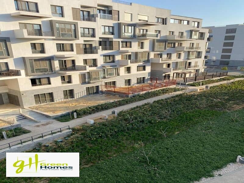 Apartment with garden ⁠Fully finished with Kitchen and ac’s for sale at Eastown - Sodic 6