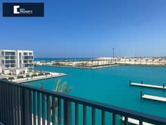 Lowest Price, First Row Sea Service Apartment. Fully Finished and Ready to Move in Vida Marassi!! North Coast Emaar