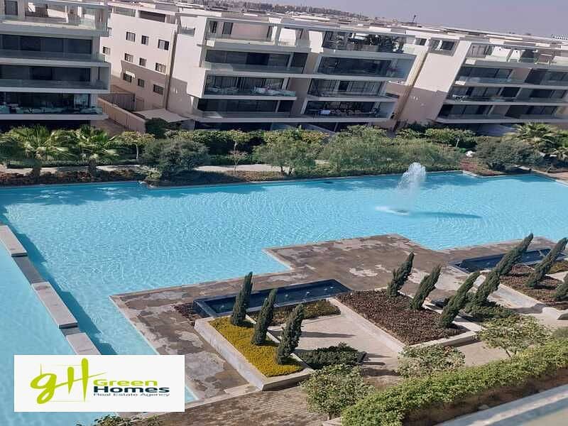 Apartment with garden View lake with Private Pool for sale at lake View Residence 5