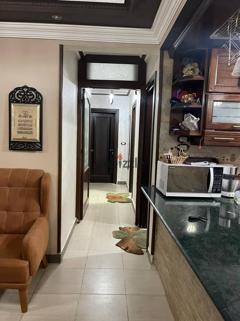 Furnished apartment for rent in Al-Rehab next to the Eastern Market and its services 1