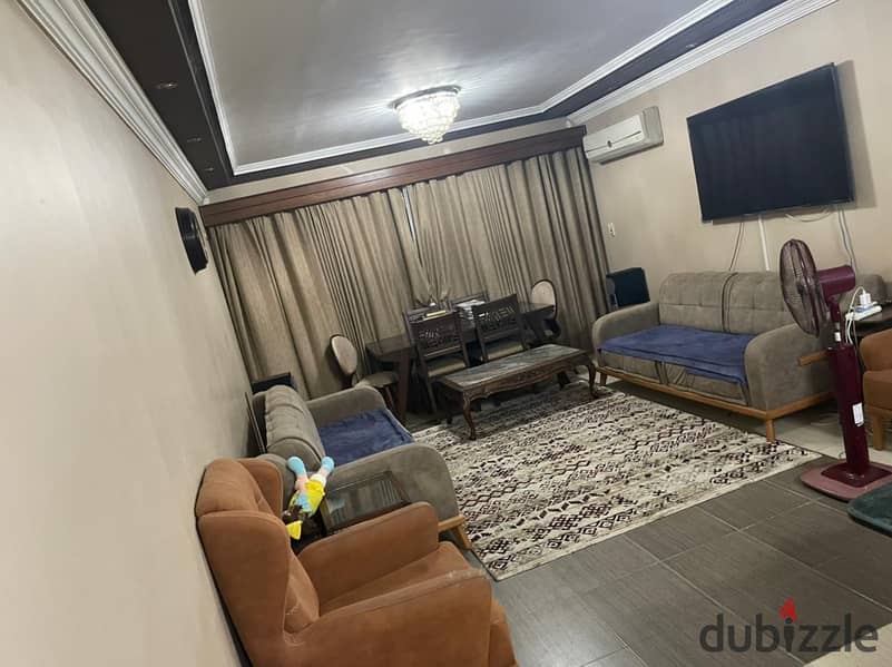 Furnished apartment for rent in Al-Rehab next to the Eastern Market and its services 5