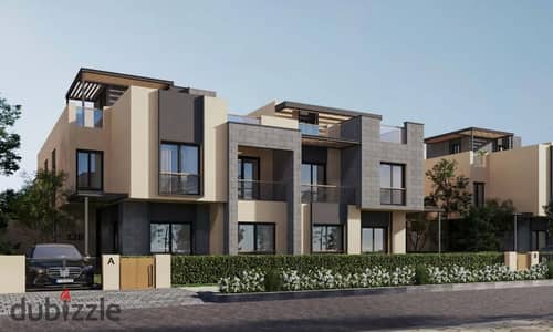 "Quattro Villa near Al Jazeera Club and New Giza a golden opportunity with easy installment plans