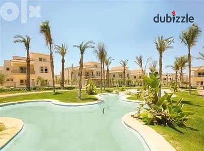 Twin House 235 Sqm Greens El Sheikh Zayed Ultra Super Lux Finishing Beside Saudi Market 0