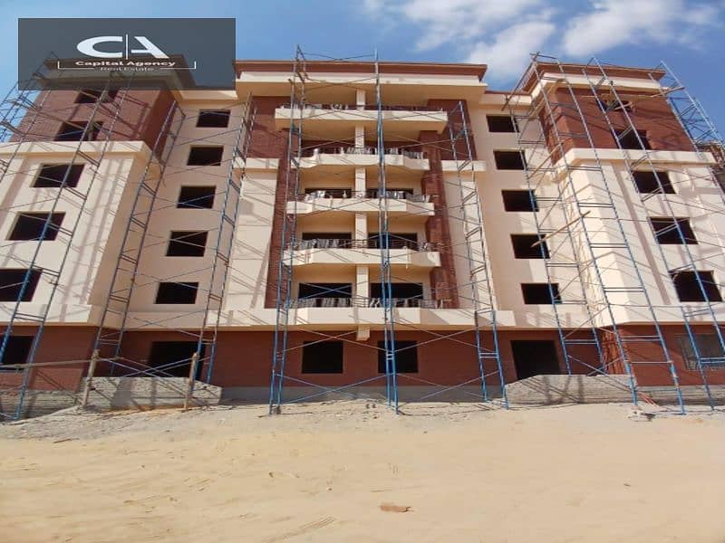 Apartment for sale with a roof area of ​​120 meters, fully finished, in the heart of the Fifth Settlement, next to the American University | With only 2