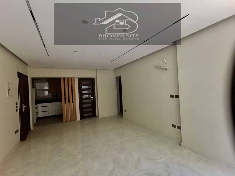 Ground floor apartment for rent in Mountain View iCity October Park Compound with kitchen and air conditioners - in front of October Plaza Sodic Compo 5