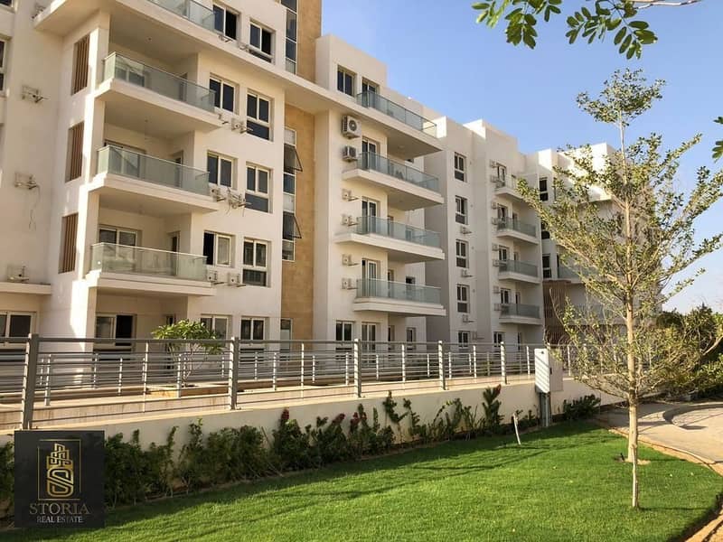 Apartment 155m with garden in the northern expansions near the Shooting Club and Mall of Arabia in Mountain View iCity October 0