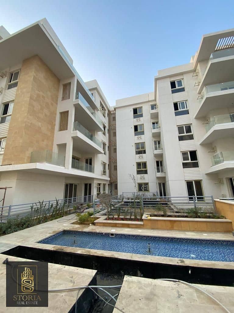 Apartment 155m with garden in the northern expansions near the Shooting Club and Mall of Arabia in Mountain View iCity October 6