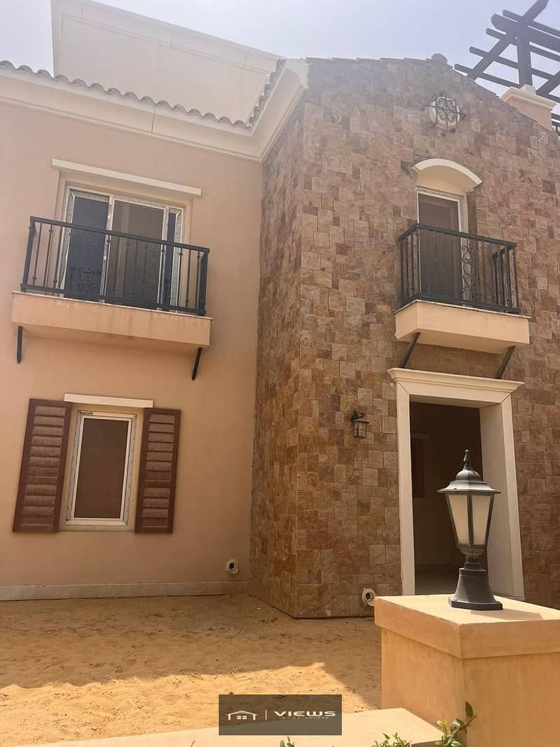 With installment over 5 years twin house 355M prime location semi finished Mivida 2