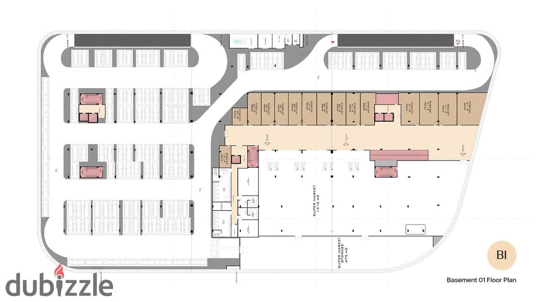 50 commercial meters with the highest return, a shop inside a mall in Al Rehab, at Gate 9, next to La Vista Mall, which guarantees ease of operation. 19