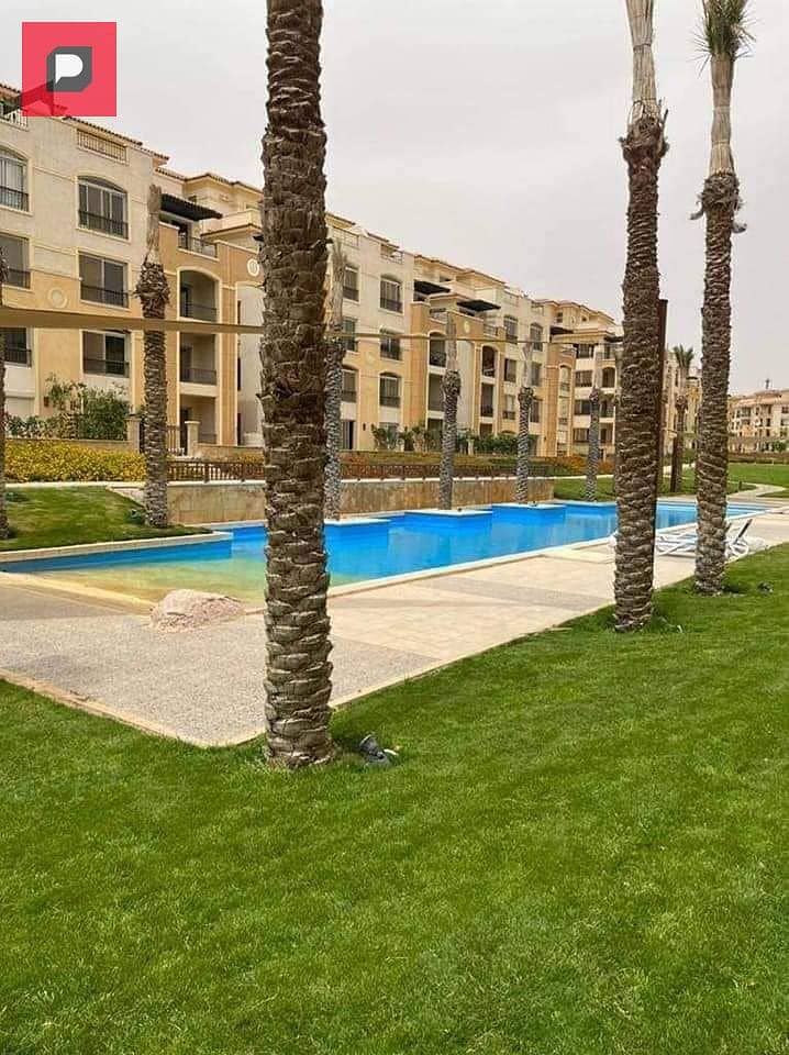 Special apartment with a garden view for sale in Sarai Compound in New Cairo next to Madinaty minutes from airport and Nasr City ,near 5th Settlement 7