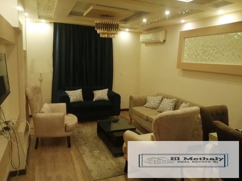 Apartment 108 meters for sale in Al Rehab City 2