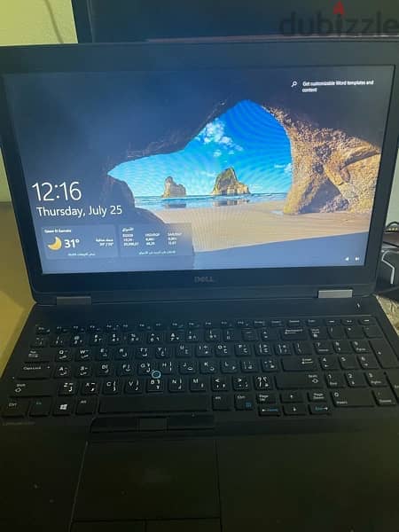 Laptop DELL Core i7-6600u 1